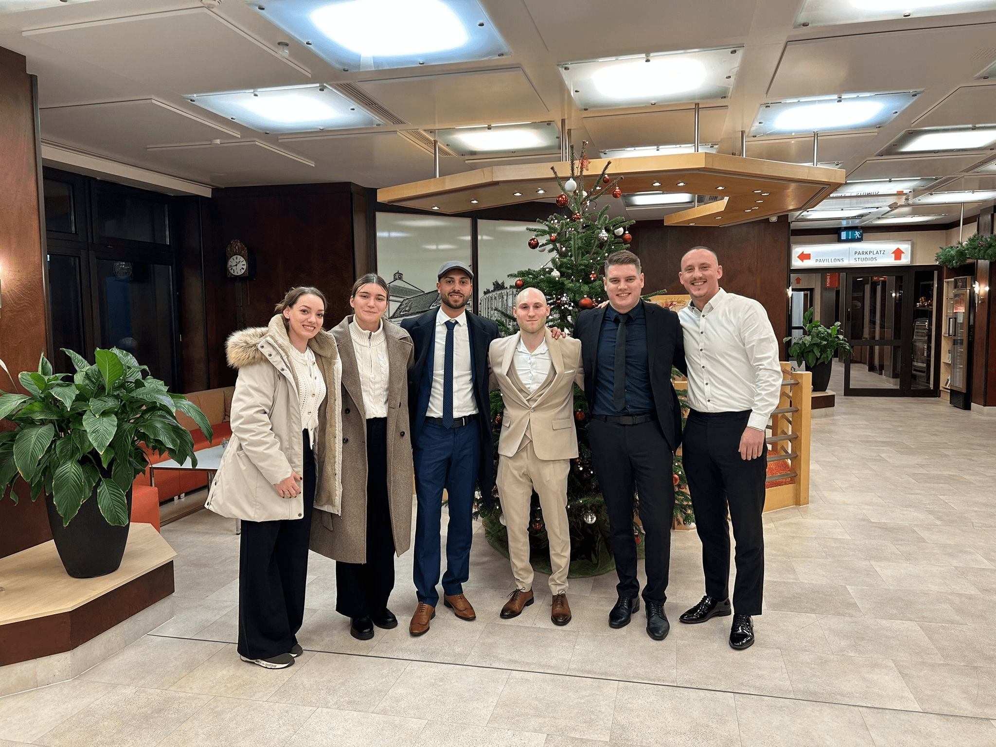 Das Team von Lehmann Energy bei einem gemeinsamen Treffen.